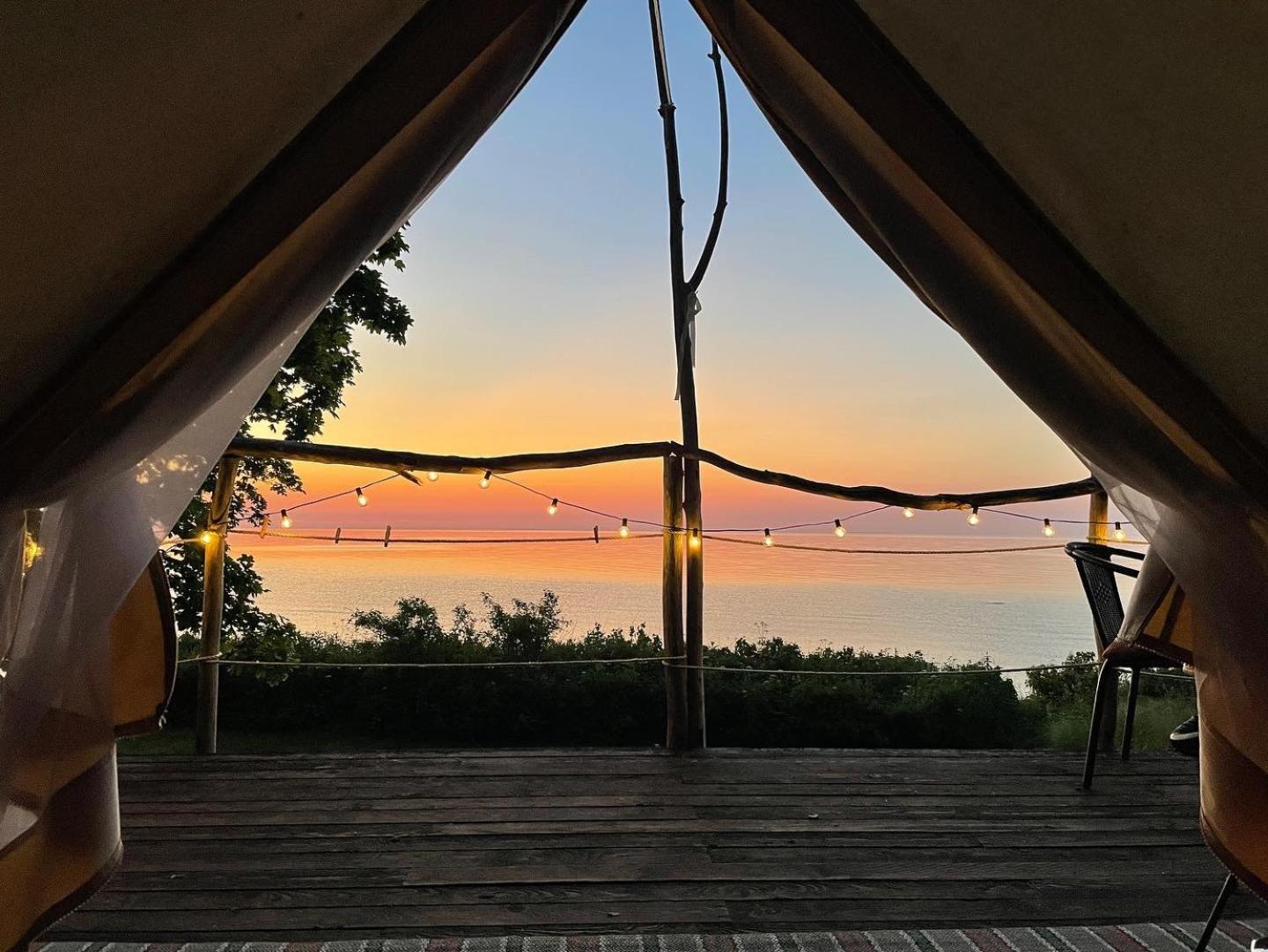 Mereaeaere Glamping Ja Rannamaja Liimala Екстер'єр фото